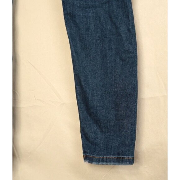 Free People Skinny Jeans Dark Wash Distressed Stretch Urban Outfitters Size 27 - Picture 8 of 11